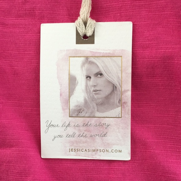 Jessica Simpson Baby Short Set Size 12 Mos Yellow White Pink - Picture 9 of 14